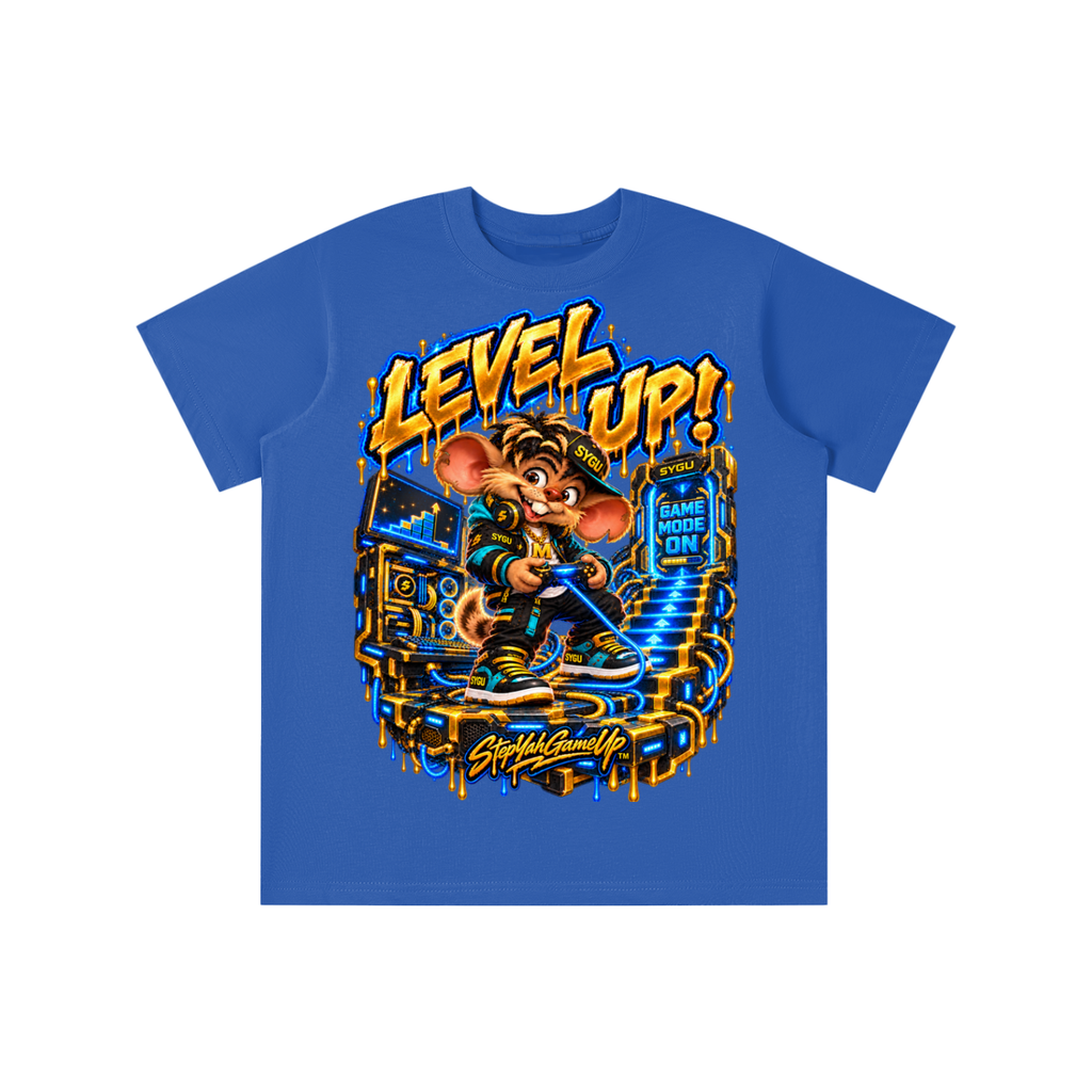 StepYahGameUp™ Level Up! Graphic T-Shirt - Youth Unisex Tee