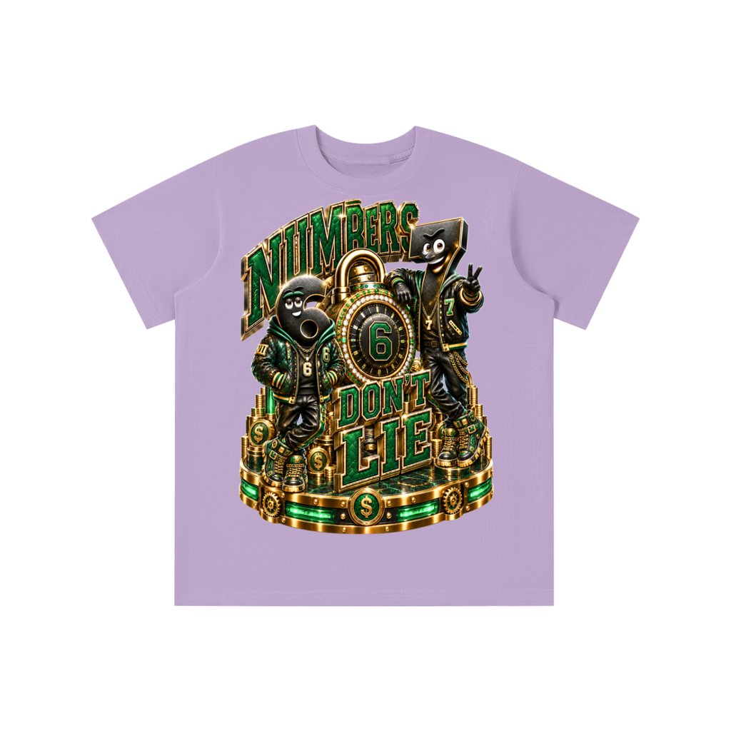 6-7 Street Mode™ Numbers Don’t Lie Graphic T-Shirt - Youth Unisex Tee