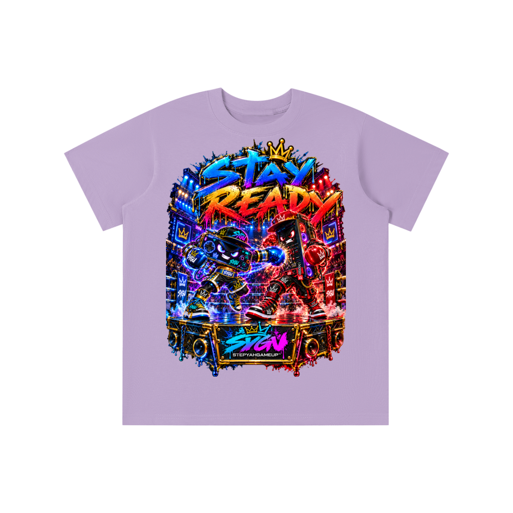 StepYahGameUp™ Stay Ready Graphic T-Shirt - Youth Unisex Tee