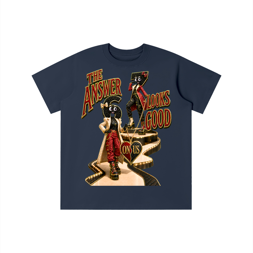 6-7 Street Mode™ The Answer Looks Good on Us Graphic T-Shirt - Youth Unisex Tee
