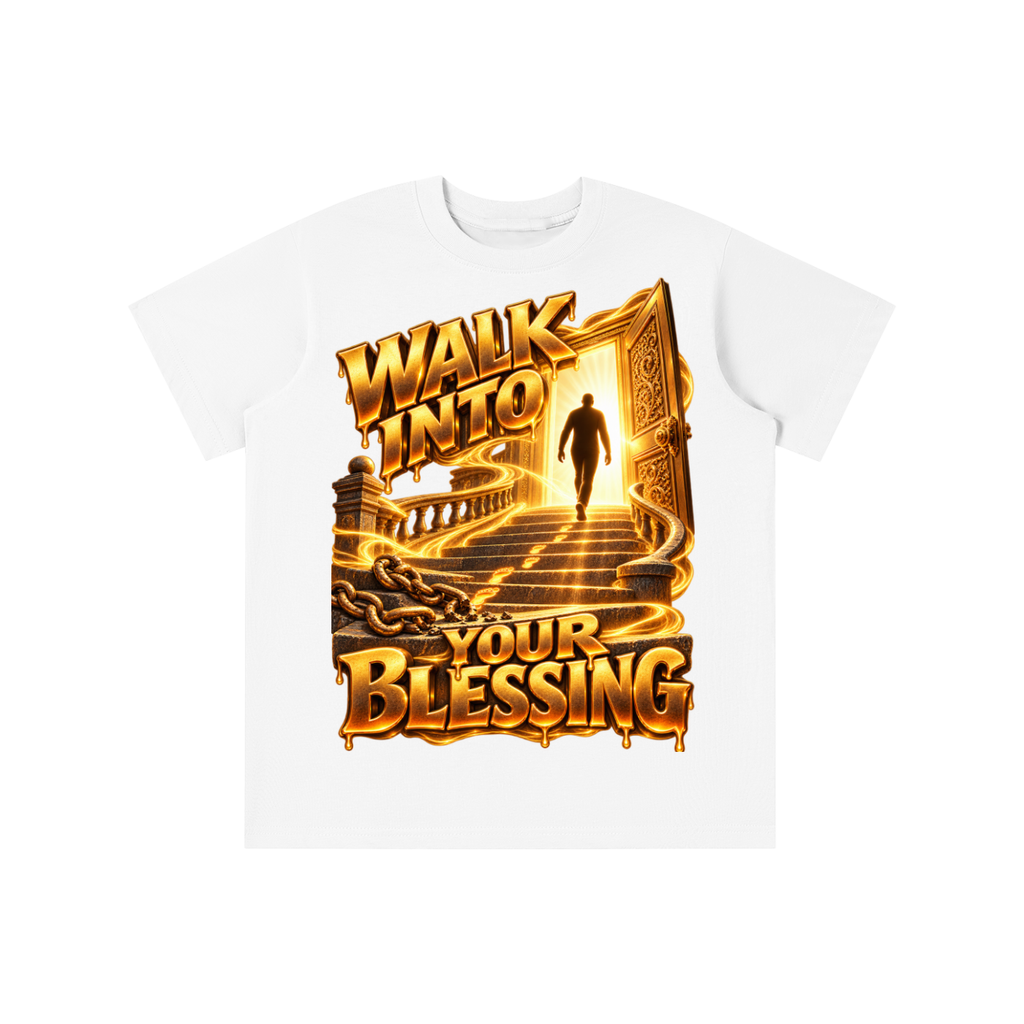 Walk by Faith™ Walk Into Your Blessing Graphic T-Shirt - Youth Unisex Tee