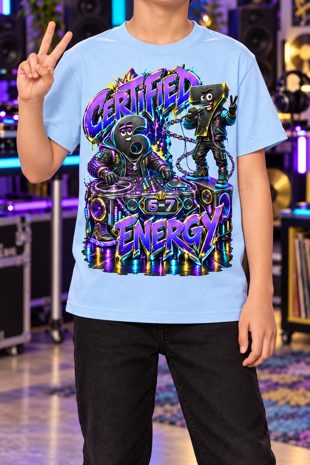 6-7 Street Mode™ Certified Energy Graphic T-Shirt - Youth Unisex Tee