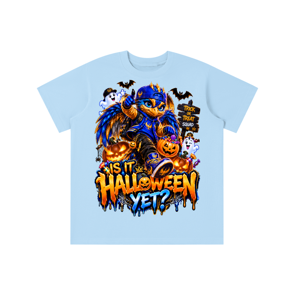 Halloween Owl Trick-or-Treat Graphic T-Shirt - Is It Halloween Yet? - Youth Unisex Tee