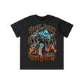 StepYahGameUp™ Halloween Game Night Gone Haunted Graphic T-Shirt - Youth Unisex Tee