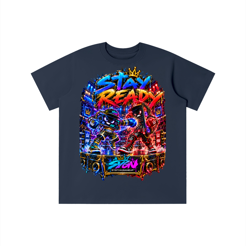 StepYahGameUp™ Stay Ready Graphic T-Shirt - Youth Unisex Tee