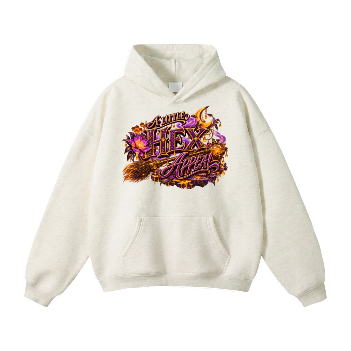 Halloween Hex & Honey Front Back Graphic Hoodie - A Little Hex Appeal - Unisex