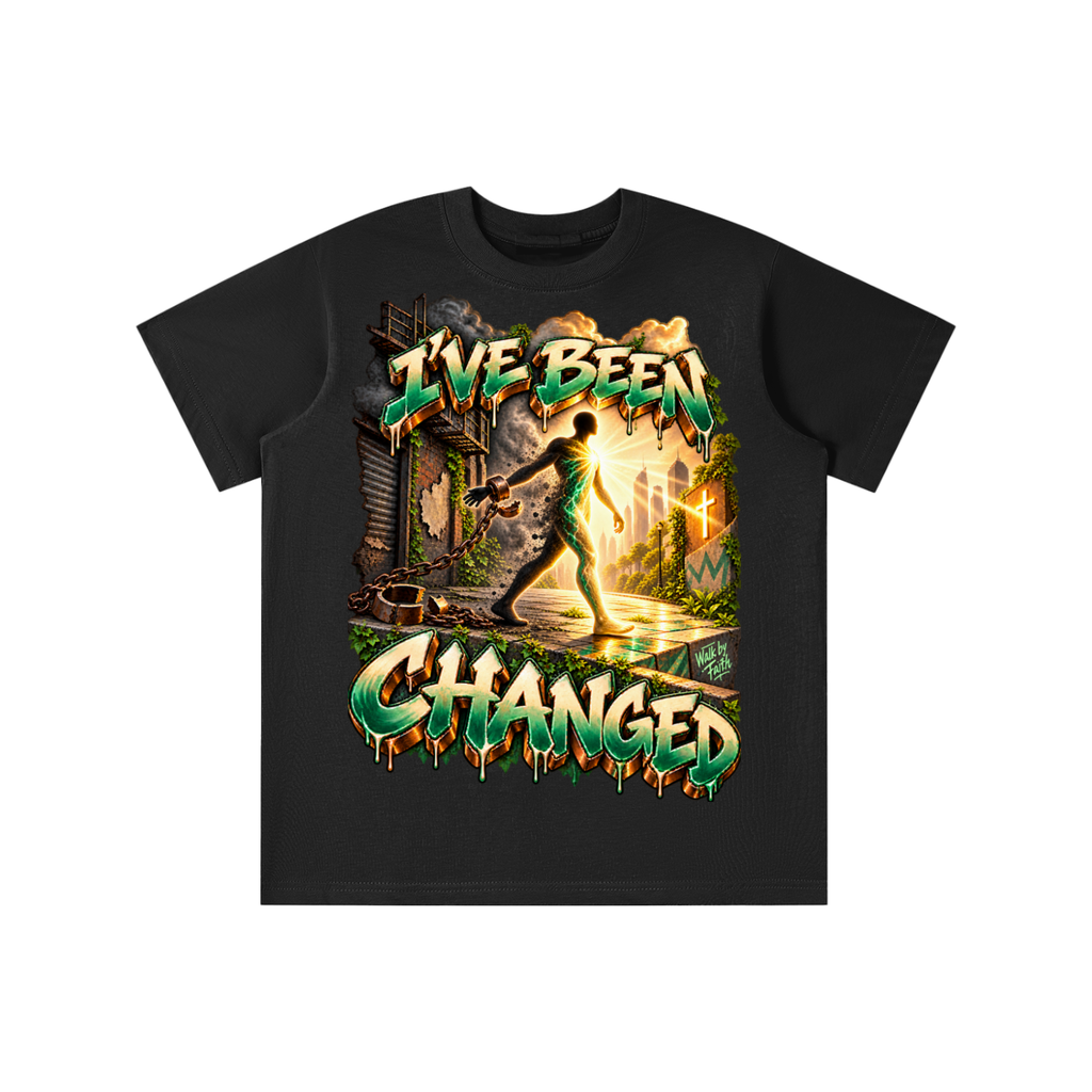 Walk by Faith™ I’ve Been Changed Graphic T-Shirt - Youth Unisex Tee