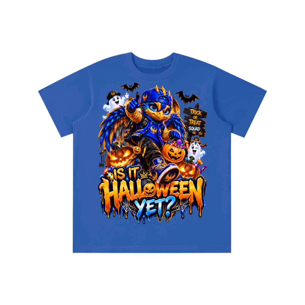 Halloween Owl Trick-or-Treat Graphic T-Shirt - Is It Halloween Yet? - Youth Unisex Tee