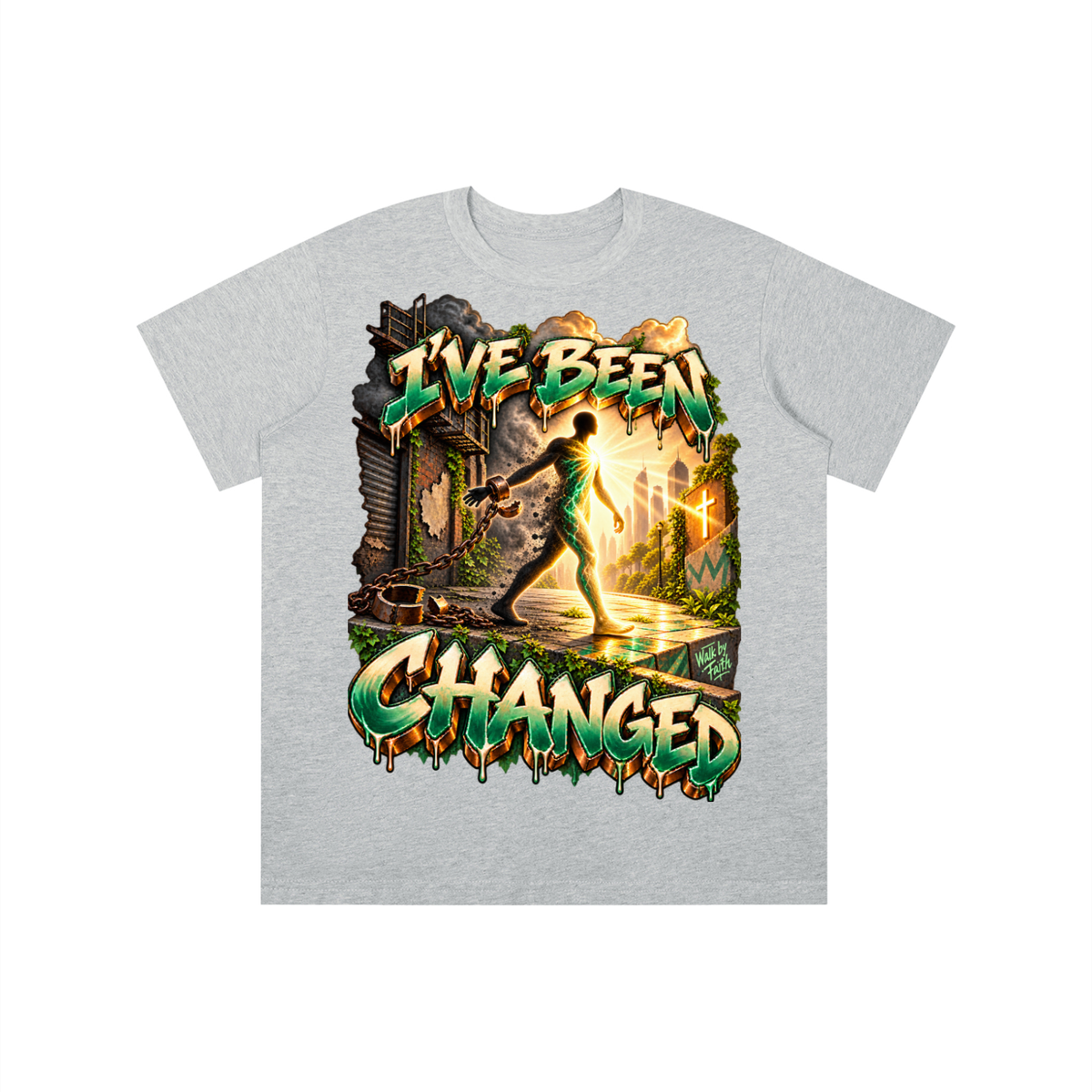 Walk by Faith™ I’ve Been Changed Graphic T-Shirt - Youth Unisex Tee