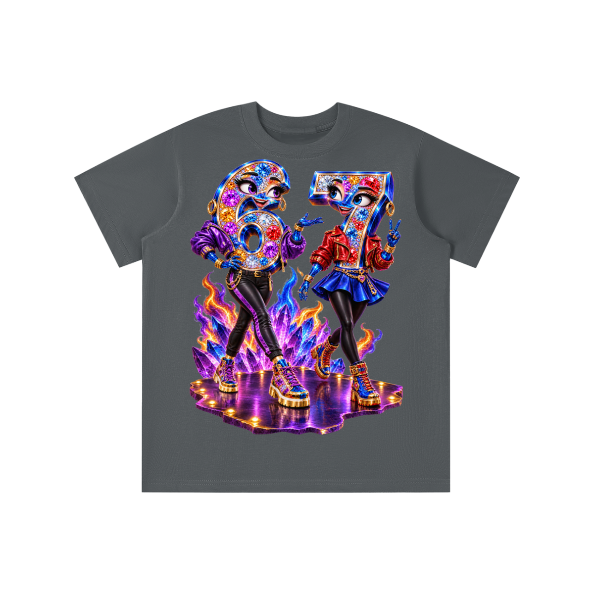 6-7 Street Mode™ Runway Ready Graphic T-Shirt - Youth Unisex Tee